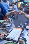 A bill is shown at a Korean restaurant. [GETTY IMAGES][GETTY IMAGES]