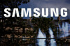 The Samsung logo is pictured during the inauguration of the Samsung Galaxy innovation space on the Champs-Elysees avenue in Paris, France, on April 29. [REUTERS/YONHAP]