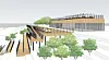 The design for the waterside park in Yangjae Stream in southern Seoul. [SEOUL METROPOLITAN GOVERNMENT]