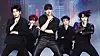 Boy band Tomorrow X Together showcases a song from its fourth EP ″Minisode 2: Thursday's Child″ on May 9 at Yes 24 Live Hall in eastern Seoul. [NEWS1]