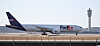 A cargo plane carrying Moderna's Covid-19 vaccines intended for the U.S. Forces Korea arrives at Incheon International Airport on Friday. [YONHAP]