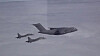 A Chinese J-16 fighter takes part in an air drill on Nov. 30, 2022, as Russian and Chinese strategic bombers conducted a joint patrol over the western Pacific region. [JOONGANG PHOTO]