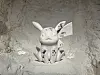 ″Amethyst Crystallized Seated Pikachu″ (2020) by Daniel Arsham [SHIN MIN-HEE]