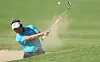 K.J. Choi plays a shot from a bunker on the tenth hole during the first round of the Sony Open in Hawaii at Waialae Country Club in Honolulu, Hawaii on Thursday. [AFP/YONHAP]