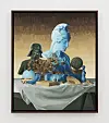 ″Still Life with Bust of Deified Rome Blue″ (2023) by Daniel Arsham [LOTTE MUSEUM OF ART]