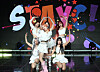Girl group STAYC performs its lead track ″Bubble″ during a showcase held at the Ilchi Art Hall in Gangnam District, southern Seoul on Wednesday ahead of the album release [NEWS1]