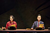 Actors Bae Jong-ok, left, and Jang Hyun-sung perform A. R. Gurney’s play “Love Letters,” which runs at the Seoul Arts Center in southern Seoul until Nov. 13. [PARK COMPANY]