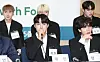 Member Jaehan speaks during Wednesday's press conference. [NEWS1]
