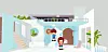 A photo of Cyworld's new 3D minihompy, a virtual space where users can decorate and place their avatars. [CYWORLD Z]