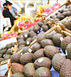 Avocados are on sale at a major discount mart in Seoul on Tuesday. Demand for avocados has gone up recently as rumors have spread that they boost immunity in fighting the coronavirus. [YONHAP]
