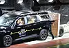 A rear-end collision test is conducted at the Korea Automobile Testing & Research Institute (Katri) in Hwaseong, Gyeonggi, on Wednesday. Karti opened an innovation center for autonomous driving the same day. [YONHAP]