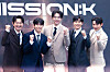 The cast of the musical “The Mission: K” poses for a photo during a press conference at the Press Center in central Seoul on Jan. 5. [DANIELA GONZALEZ PEREZ]