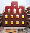Cascade House, a multiplex house in Mapo District, western Seoul. [JIN HYO-SOOK］