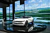 This photo, taken on Nov. 5, 2019, and provided by Hyundai Motor Group, shows Hyundai Motor's EV concept 45 displayed at the China International Import Expo. [YONHAP]