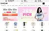 Shein's website features its first global ambassador for its sub-brand, Daisy, actor Kim Yoo-jung. [SCREEN CAPTURE]