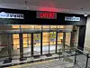 The underground entrance of Good Morning City, connected to the subway, is blocked, restricting entrance by customers. Entrance is only possible via the gate at ground level. [KIM JI-YE]