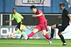 Korea's Lee Jae-sung, left, shoots during a friendly against El Salvador at Daejeon World Cup Stadium in Daejeon on June 20. [NEWS1]
