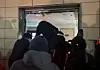Protesters break into the window of the Seoul Western District Court in Mapo District, western Seoul, following the issuance of an arrest warrant for impeached President Yoon Suk Yeol on Jan. 19. [NEWS1]