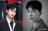 Sunoo of Enhypen, left, and Jo Kwon of 2AM [ILGAN SPORTS, CUBE ENTERTAINMENT]