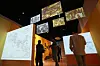 Visitors look at displays during a special exhibition titled 'Re-connect: Until Everyone Is Safe' at the National Museum of Korean Contemporary History in central Seoul on Sept. 7, 2022. The exhibition to mark the museum's 10th anniversary runs from Sept. 8 to Jan. 31. [YONHAP]