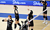 The Korean women's volleyball team reacts after losing a Volleyball Nations League game 3-0 to Poland at West Suwon Chilbo Gymnasium in Suwon, Gyeonggi on July 2. [NEWS1]
