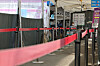 A Covid-19 testing center outside Seoul Station, central Seoul, is quiet on Tuesday as Korea reported the lowest Covid figure reported on a Tuesday in 15 weeks at 35,117 new cases. [WOO SANG-JO]