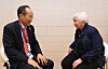 Korean Minister of Economy and Finance Choo Kyung-ho and U.S. Treasury Secretary Janet Yellen meet in Washington on Oct. 13. [MINISTRY OF ECONOMY AND FINANCE]