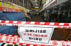 The Jungbu Traditional Market in Jung District, central Seoul, the site of a recent Covid-19 outbreak, is shut down on Sunday morning. [YONHAP]