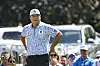 Im Sung-jae smiles on the ninth hole green during the first round of the BMW Championship, the second event of the FedExCup Playoffs, on the North Course at Olympia Fields Country Club in Olympia Fields, Illinois on Aug. 17. [GETTY IMAGES]