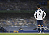 Son Heung-min reacts after Everton's Gylfi Sigurdsson scores his side's second goal during the English Premier League match between Everton and Tottenham Hotspur at Goodison Park in Liverpool on Saturday. [AP/YONHAP]