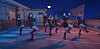A scene from girl group CLASS:y's latest Japanese track ″Target″ [M25]