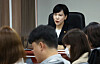 Jeon Hyun-heui, chairperson of the Anti-Corruption and Civil Rights Commission (ACRC), speaks during an urgent press conference in downtown Seoul on Tuesday. [YONHAP]