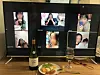 Yang Young-seon has an online year-end party with her friends via a group video call on Zoom. People sit down with their own alcoholic beverages and food and drink while facing and talking to their friends online. [YANG YOUNG-SEON]