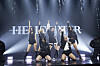 Girl group CLC performs its new track on Wednesday for the online showcase of its new single 'Helicopter.' [CUBE ENTERTAINMENT]