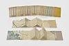 The returned Daedongyeojido consists of 23 sheets - 22 that feature different sections of the map and one catalog. [CHA]