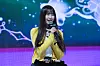 Hearts2Hearts' Ye-on during a showcase held on Feb. 24 at Yes24 Live Hall in eastern Seoul for the release of the single “The Chase.” [DANIELA GONZALEZ PEREZ]