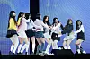 Girl group Hearts2Hearts performs lead track “The Chase” during a showcase held on Feb. 24 at Yes24 Live Hall in eastern Seoul. [DANIELA GONZALEZ PEREZ]