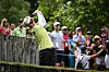 Kim Hyo-joo competes competes in the Evian Championship in the French Alps town of Evian-les-Bains, France on July 23. [AFP/YONHAP]