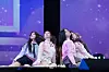 Girl group Hearts2Hearts performs lead track “The Chase” during a showcase held on Feb. 24 at Yes24 Live Hall in eastern Seoul. [DANIELA GONZALEZ PEREZ]