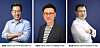 From left to right: Kang Han-seung, representative director and board chairman of Coupang Corp.; Jeon Joon-hee, vice president of Engineering – Rocket DeliveryFTS (Fulfillment and Transportation System); Yoo In-jong, vice president of logistics safety. [COUPANG]