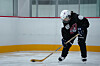 Mary takes part in a one-day group class at Rockets Ice Hockey club in Gangnam District, southern Seoul in January. [KIM HYUNG-JU]