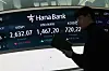 A screen in Hana Bank's trading room in central Seoul shows the Kospi closing at 2,632.07 points on March 24, down 11.06 points, or 0.11 percent, from the previous trading session. [YONHAP]
