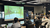 Kim Beom-joo, chief evangelist at Unity Korea, speaks during a presentation showing Unity's new technology at Unity Korea's headquarters in Gangnam District, southern Seoul, on Monday. [UNITY KOREA]