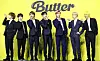 'Butter' (2021) was BTS’s second English-lyric song. [BIG HIT MUSIC]