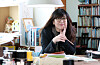 Suzy Lee at her office in Gwangjin District, easten Seoul, during an interview with the JoongAng Ilbo [JOONGANG ILBO]