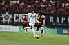 Jeju United's An Hyun-beom dribbles during a K League game against FC Seoul at Seoul World Cup Stadium in Mapo District, western Seoul in a photo shared on Jeju's official Facebook page on Sunday. [SCREEN CAPTURE]