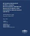 Front page of the report on chip shortage, which was drawn up by the White House [SCREEN CAPTURE]