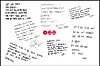 Handwritten letter by boy band BTS [BIGHIT MUSIC]