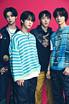 From left, K-pop boy band trainees K, Taki, Nicholas and EJ will compete in the upcoming Japanese audition program for boy bands titled ″& Audition.″ [ILGAN SPORTS]