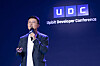 Jin Chang-ho, a principal at Kearney Korea, speaks on central bank digital currency, during the Upbit Developer Conference 2021 held online on Wednesday. [DUNAMU]